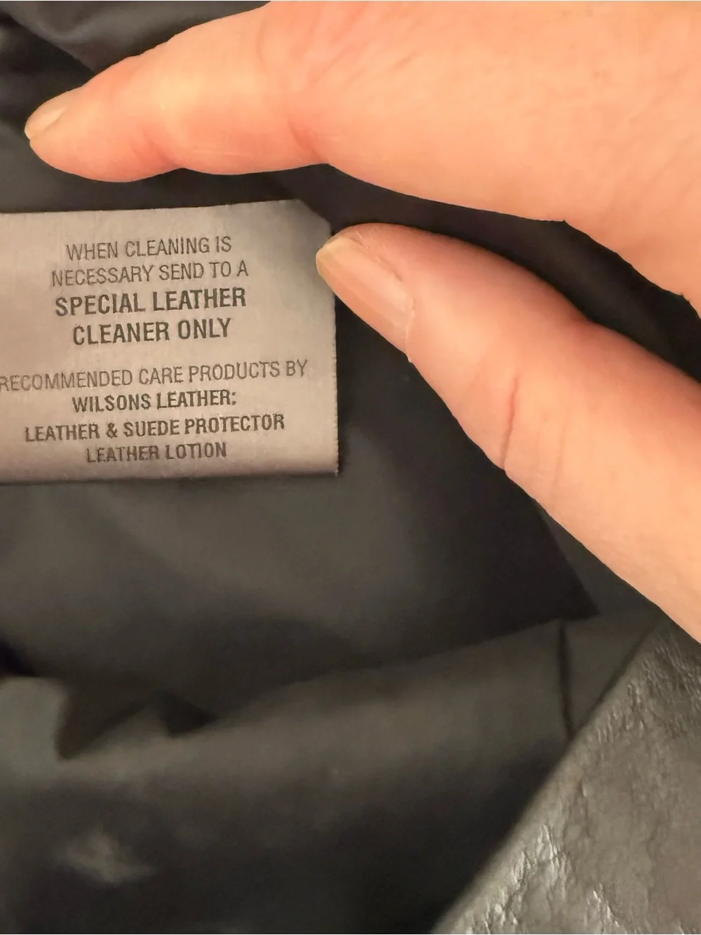 Wilsons Leather vintage wilsons